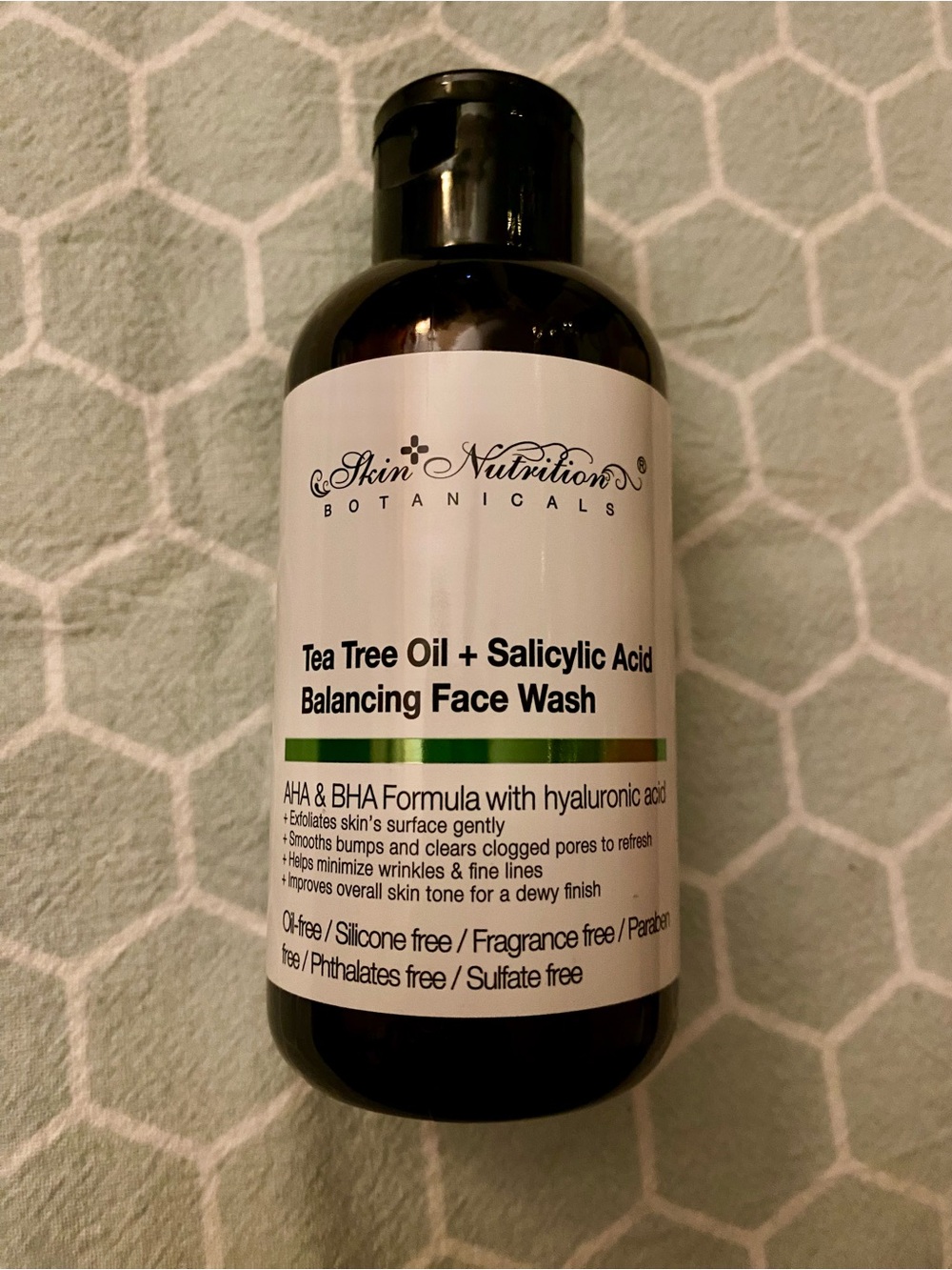 5/$15 Skin Nutrition Botanicals Tea Tree & Salicylic Acid Balancing Face Wash